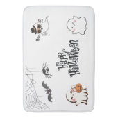 Schattigee & Spooky Halloween badmat (Voorkant Verticaal)