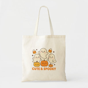 Schattigee & Spooky Halloween Ghost Canvas tas voo