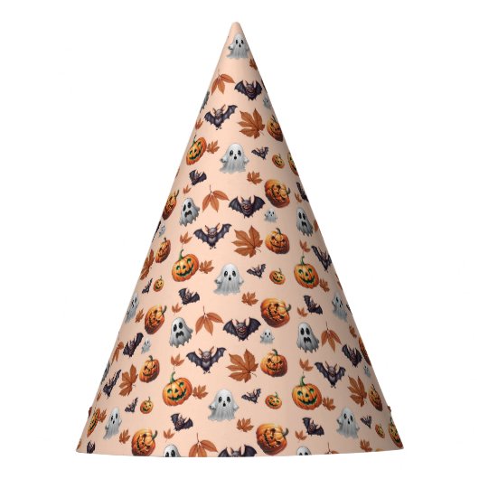 Schattigee Spooky Halloween Herfst Feesthoedjes (Voorkant)