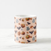 Schattigee Spooky Halloween Herfst Koffiemok (Center)