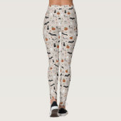 Schattigee Spooky Halloween Herfst Leggings (Achterkant)
