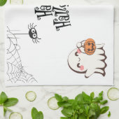 Schattigee & Spooky Halloween Keuken Handdoek (Gevouwen)