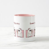 Schattigee & Spooky Halloween Mok - Kawaii Ghosts (Midden)