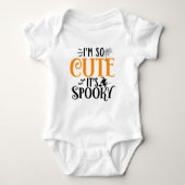 Schattigee Spooky Halloween T-shirt peuter (Voorkant)