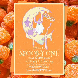 Schattigee Spooky One Ghost Moon Halloween 1e Verj