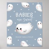 Schattigee Spooky One Halloween-baby's zijn zoet Poster (Voorkant)