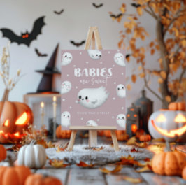 Schattigee Spooky One Halloween-baby's zijn zoet Poster