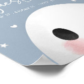 Schattigee Spooky One Halloween Guestbook Poster (Hoek)