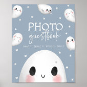 Schattigee Spooky One Halloween Guestbook Poster (Voorkant)