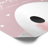 Schattigee Spooky One Halloween Guestbook Poster (Hoek)