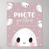 Schattigee Spooky One Halloween Guestbook Poster (Voorkant)
