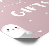 Schattigee Spooky One Halloween Kaarten en geschen Poster (Hoek)