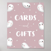 Schattigee Spooky One Halloween Kaarten en geschen Poster (Voorkant)