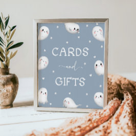 Schattigee Spooky One Halloween Kaarten en geschen Poster