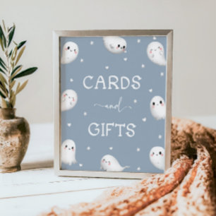 Schattigee Spooky One Halloween Kaarten en geschen Poster