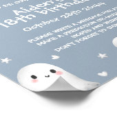 Schattigee Spooky One Halloween Time Capsule Sign Poster (Hoek)