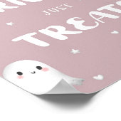 Schattigee Spooky One Halloween Trick or treat Poster (Hoek)