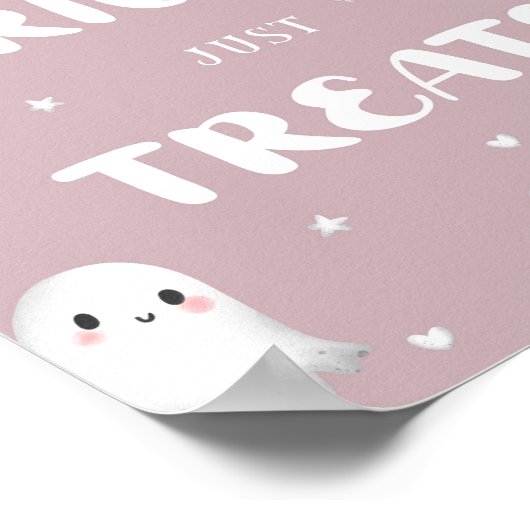 Schattigee Spooky One Halloween Trick or treat Poster (Hoek)