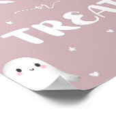 Schattigee Spooky One Halloween Trick or treat Poster (Hoek)