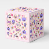 Schattigee Spooky Vibes Groovy Ghost Halloween Bedankdoosjes (Voorkant Zijde)