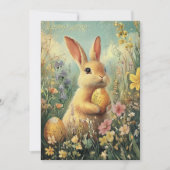 Schattigee  Spring Bunny Easter Kaart (Voorkant)