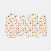 Schattigee Spring Chicks en Bloemenpatroon Bedankdoosjes (Uitgevouwen)