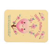 Schattigee Spring Heart Tree Moederdag Magneet (Horizontaal)