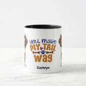 Schattigee Springer Spaniel Puppy Jij maakt Mijn S Mok (Midden)