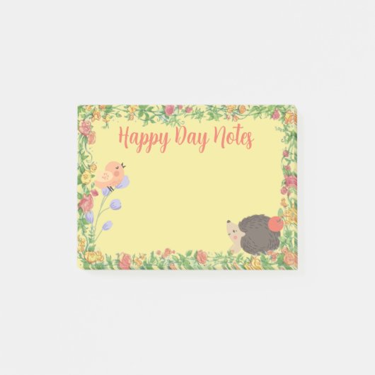 Schattigee Springtime Critters Opmerkingen Post-it® Notes (Voorkant)