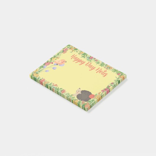 Schattigee Springtime Critters Opmerkingen Post-it® Notes (Schuin)