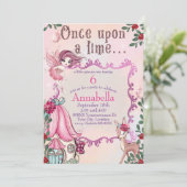 Schattigee sprookjesachtige tuin kaart (Staand voorkant)