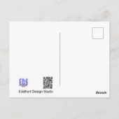 Schattigee spruw Close-up DIY Briefkaart (Achterkant)