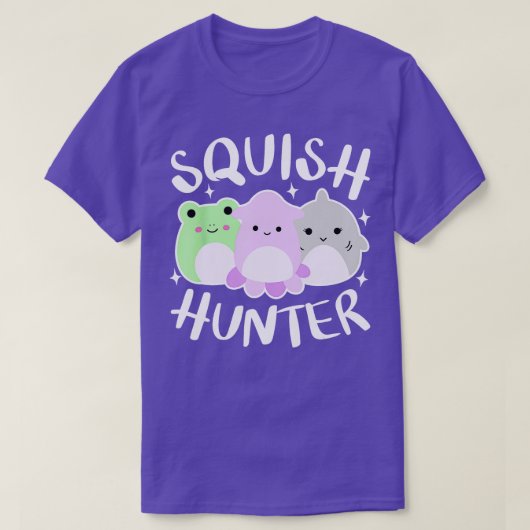 Schattigee Squish Hunter Grote Cadeaus T-shirt (Design voorkant)