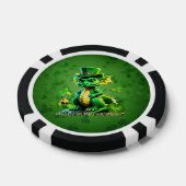 Schattigee St. Patrick’s Day draak Poker Chips (Enkel)