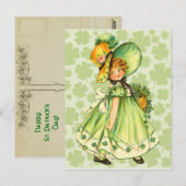 Schattigee St. Patrick's Day Briefkaarten (Voorkant / Achterkant)
