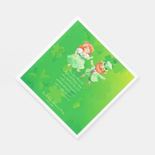 Schattigee St. Patrick's Day Irish Elves Dancing J Servet (Hoek)