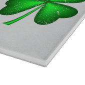 Schattigee St Patrick's Gnome Slapen op grijs | Snijplank (Hoek)