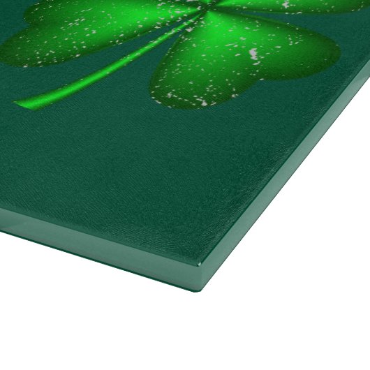 Schattigee St Patrick's Gnome Slapen op jager groe Snijplank (Hoek)