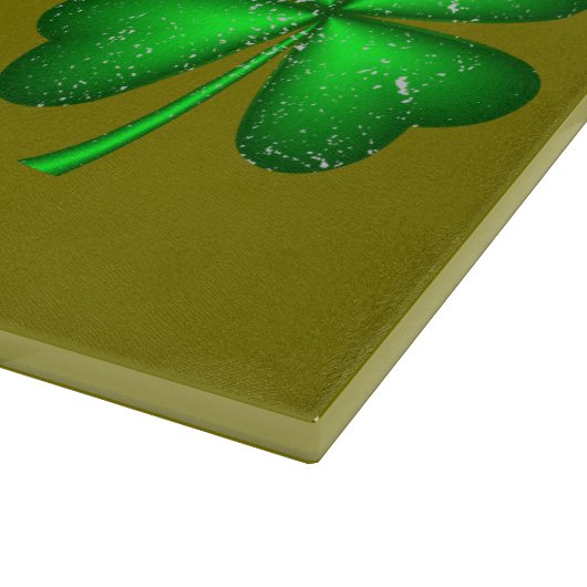 Schattigee St Patrick's Gnome Slapen op olijf | Snijplank (Hoek)