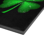 Schattigee St Patrick's Gnome Slapen op zwart | Snijplank (Hoek)