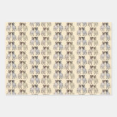 Schattigee Staffordshire Bull Terrier Hondenliefhe Inpakpapier Vel (Voorkant 2)