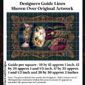 Schattigee Steampunk Cat, Top Hat, Lijst DG4R Deco Tissuepapier