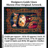 Schattigee Steampunk Cat, Top Hat, Lijst DG4RG Dec Tissuepapier