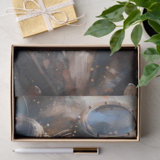 Schattigee Steampunk Kitten met Bril Decoupage Tissuepapier (Geschenk)