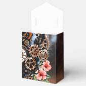 Schattigee steampunk vrouwen bedankdoosjes (Geopend)