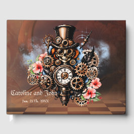 Schattigee steampunk vrouwen gastenboek