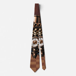Schattigee steampunk vrouwen stropdas
