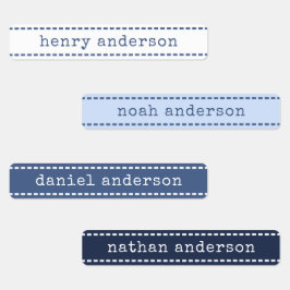 Schattigee steken Blueberry waterdichte jongens na Labels