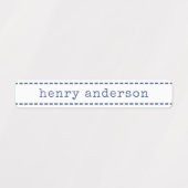 Schattigee steken Blueberry waterdichte jongens na Labels (Design 1)