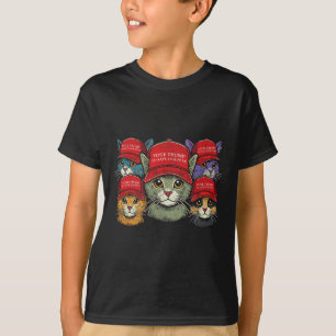 Schattigee stem op Trump om onze huisdieren te red T-shirt
